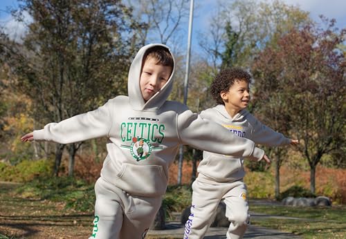Image of Ultra Game Youth NBA Official Super Soft Hoodie Sweatshirt and Sweatpants Joggers Set