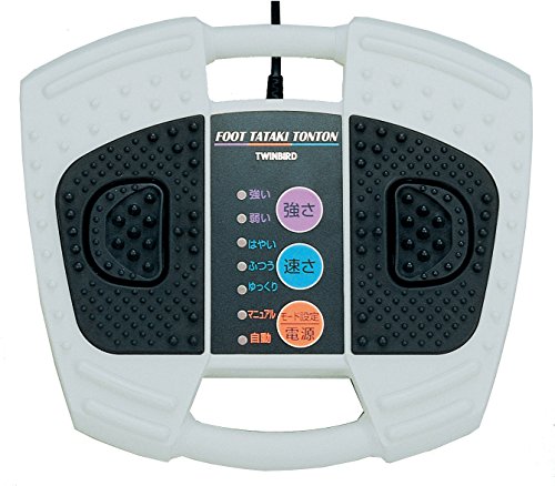 ツインバード フットタタキトントン ライトグレー EM-2705GY 1027052