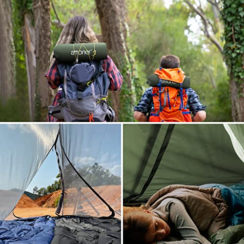 ATTONER Zelt, 1-2 Personen Kuppelzelt, Ultra-leicht Camping Zelt, Schneller Aufbau, Wasserdicht, Kleines Packmaß für… - Image 7