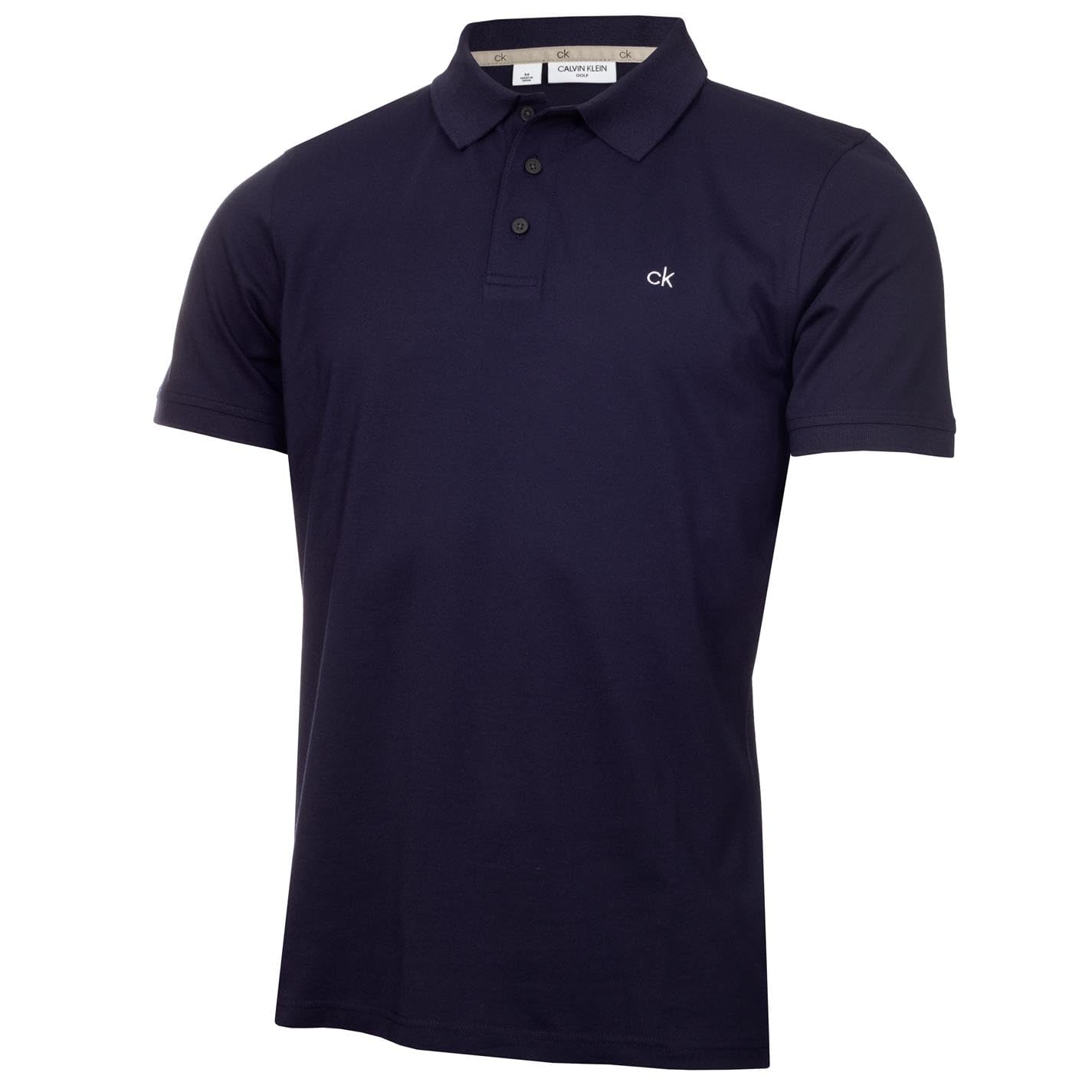 Calvin Klein Men's Navy Planet Polo Shirt - Xl
