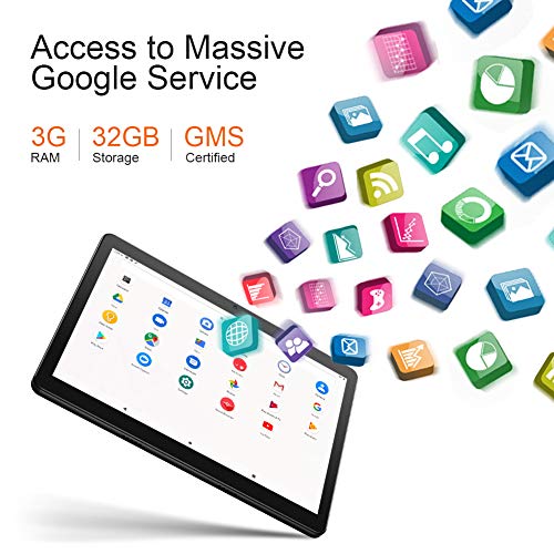 Dragon Touch Max10 Android 10.1 inch Tablet with Octa-Core Processor, 3GB RAM, 32GB Storage, 1080P FHD Display, Android… - Image 6