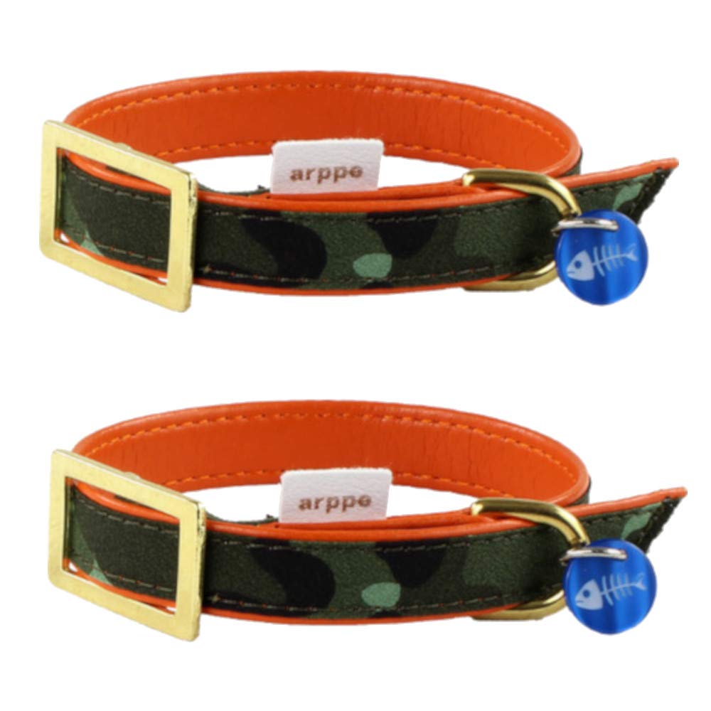 arppe 196471025540 Collar Cat Sira Camouflage Green