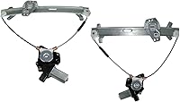 Vista 23 de TRQ Juego de regulador de ventana eléctrica delantera y motor compatible con Ford Ranger 1993-2011 1994-2009 Mazda B2300 1998-2001 B2500 1994-2007