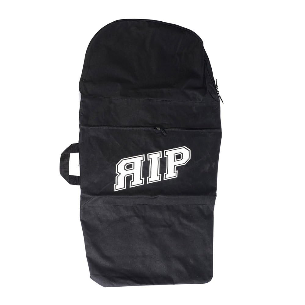 RIP Housse de sac à dos pour bodyboard - Avec poignées et sangles de sac à dos - 106,7 cm + dessus - Poche extérieure zippée à l'avant - Poignée de transport latérale - Sangles réglables