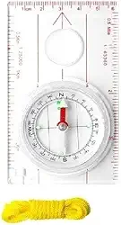 Bússola Albatroz B01 Para Orientação Caminhada Camping