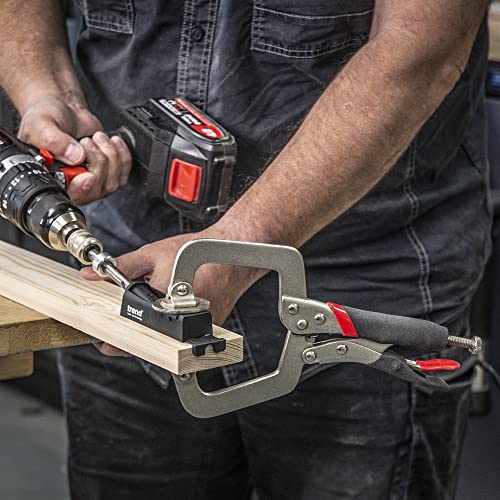 Trend Twin Pocket Hole Jig with HSS Drill Bit & Depth Setting Collar, Square Drive Bit & Pocket Hole Screws Selection, PH/JIG/C 9 Trend Twin Pocket Hole Jig with HSS Drill Bit & Depth Setting Collar, Square Drive Bit & Pocket Hole Screws Selection, PH/JIG/C - Image 9