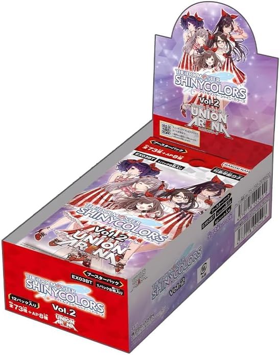 ユニオンアリーナ　アイドルマスターシャイニーカラーズ　未開封2BOX Amazon.co.jp: 【第二版】未開封BOX UNION ARENA ユニオンアリーナ