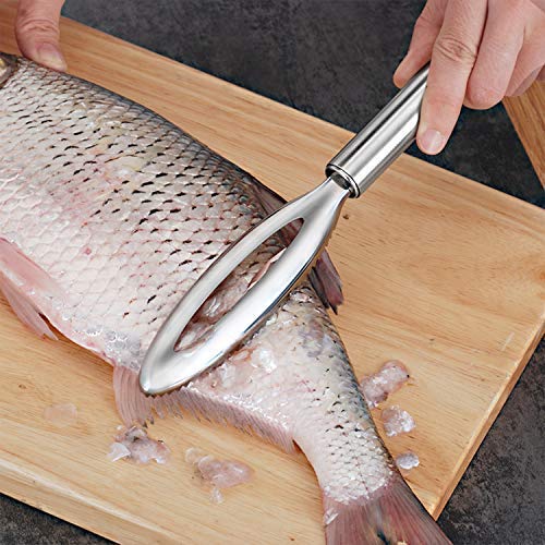 Fish scaler Stainless Steel Fish scale planer Creative Fish Scale Brush Scraping Scales