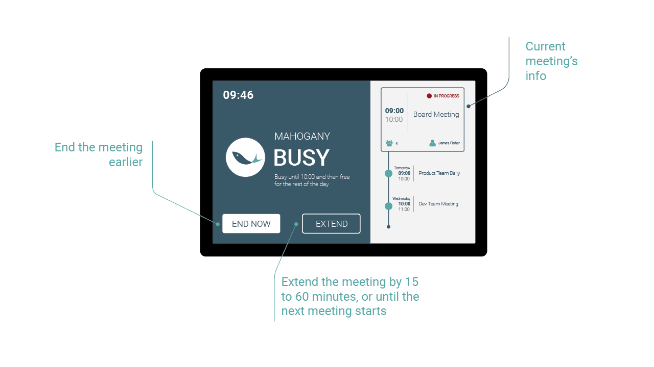 Fishbowl Meeting Room Display App on Amazon Appstore