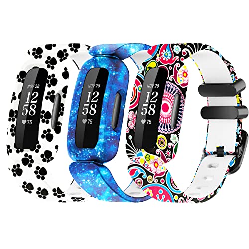 Correas Ace 3 Florales para Fitbit Ace 3 3 Pack miniatura 1