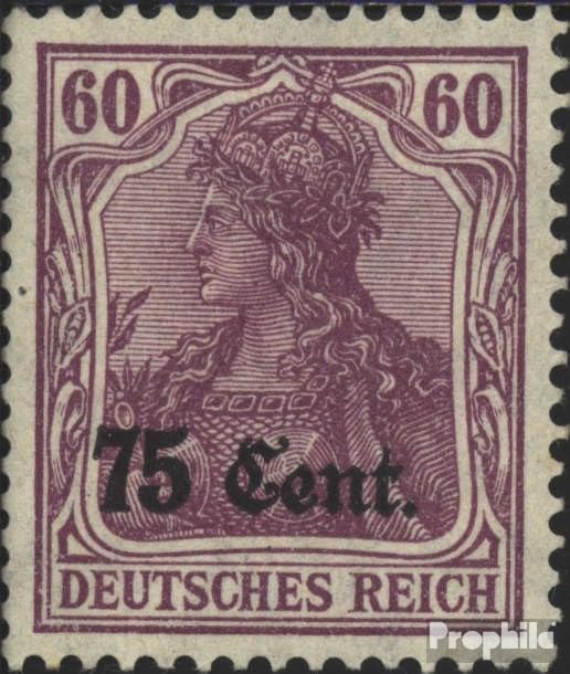 Sellos Germania 1916 MNH Prophila Collection Etapa West 9a para álbum histórico