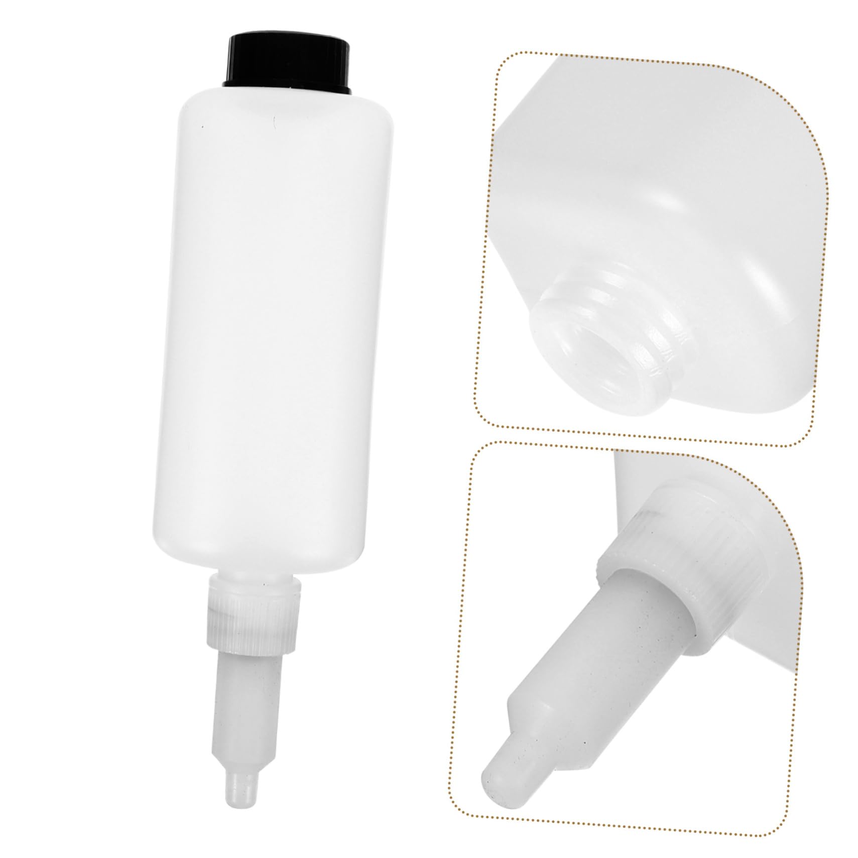 COSMEVIVI Wall Mount Dispenser Bottle Empty Inner Bottle for Dispenser Hand High Capacity Easy to Clean