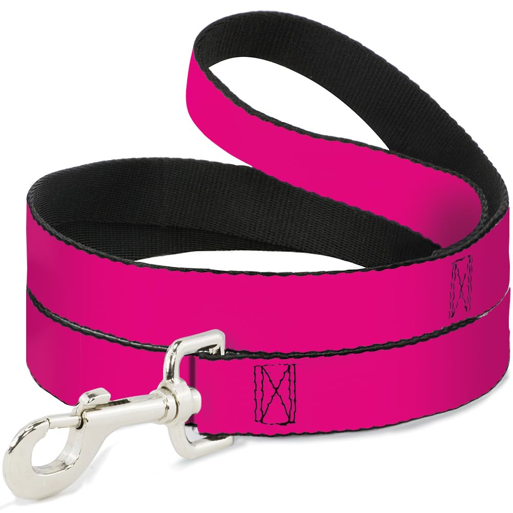 Laisse pour chien rose vif Buckle-Down PMS 219 de 1,8 m