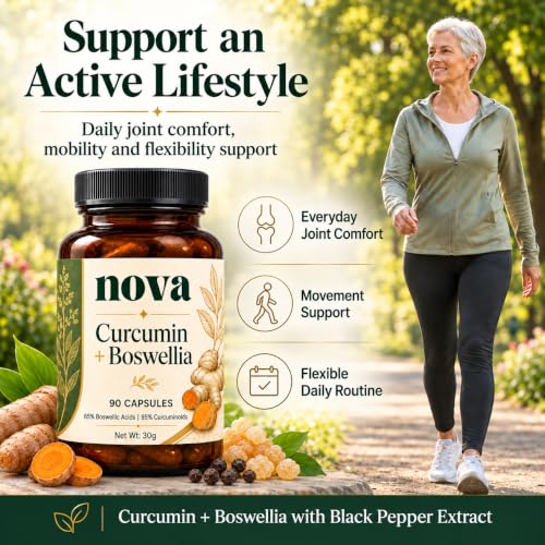 Nova Supplements Turmeric And Boswellia Supplement
