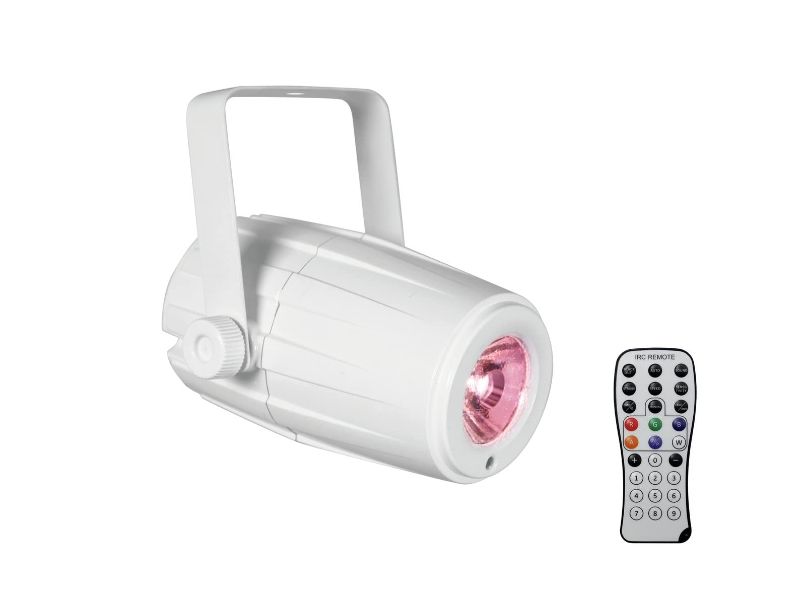 EUROLITE LED PST-5 QCL Spot ws | Eng abstrahlender Pinspot mit 5-W-4in1-LED in RGBW