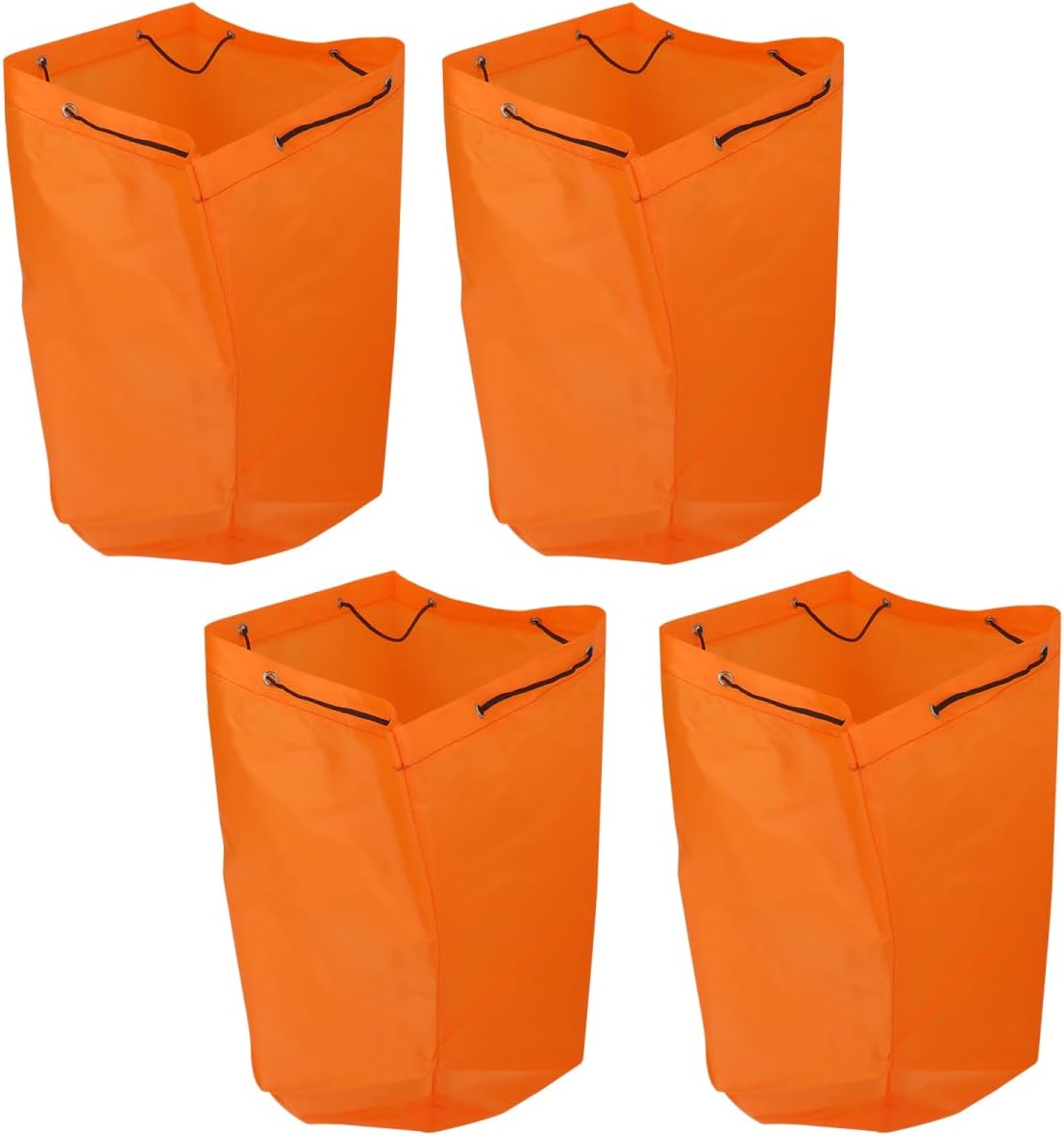 Upgraded Waterproof Engine Covers for Weedeater Trimmers, Dustproof Covers Replacement Drawstring Design,Set of 4, Orange