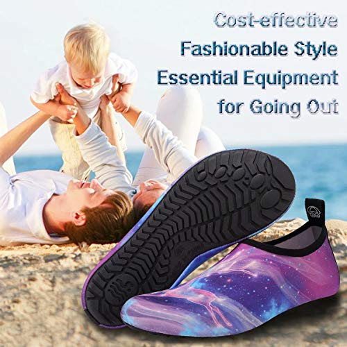Image of YALOX Water Shoes Women's Men's Outdoor Beach Swimming Aqua Socks Quick-Dry Barefoot Shoes Surfing Yoga Pool Exercise