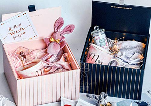 Boeketverpakking Geschenkdoos, met deksel Huwelijkscadeau om gasten te sturen Boeketverpakking 1st - Afbeelding 6