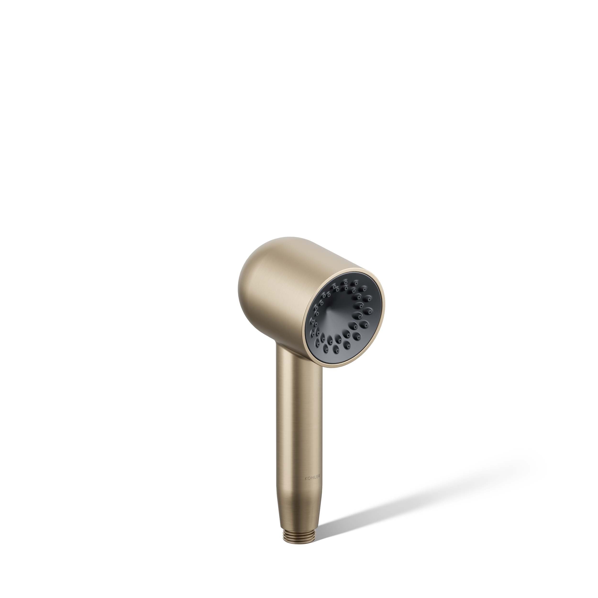 Photo 1 of KOHLER 26286-G-BV Statement Single-Function HAND SHOWER, Maximum Spray Performance with an Easy-to-clean Surface, Vibrant Brushed Bronze, 1.75 GPM