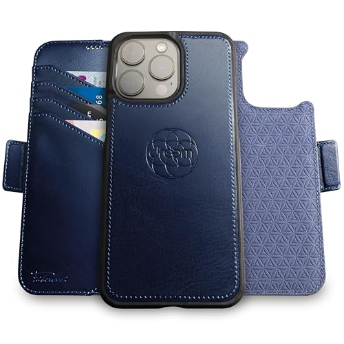 Boîte-cadeau coque iPhone 15 Pro Max Dreem étui cuir premium royal