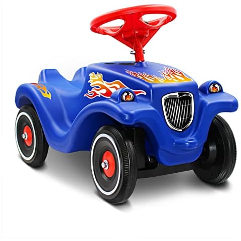 Finest Folia Aufkleber Set kompatibel mit Big Bobby Car Classic Sticker für Kinderfahrzeug Rutschauto Spielauto Design Folie für Mädchen Jungen R194 (10 Hot Rod) Cover
