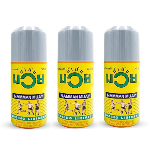 Namman Muay Thai Boxing Liniment Small Size 60ml Pack of 3