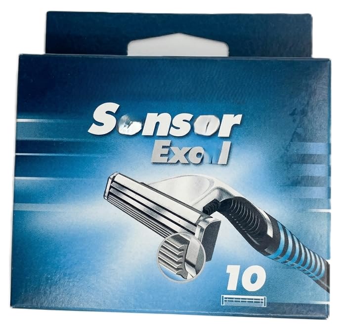 Gil Sensor Excel Razor Blades for Men 10 Blades (10 * 5=50 Blades) Pack Of 5