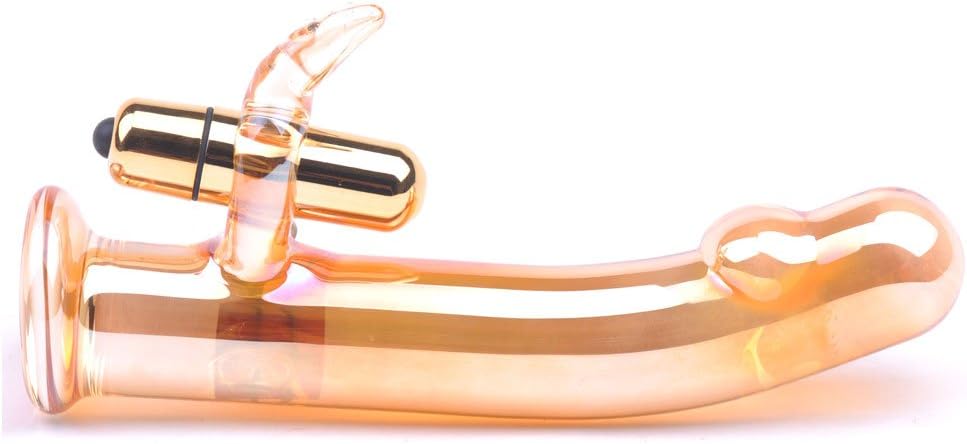 Dorado Cristal Consolador Vibrador : Amazon.es: Salud y ...