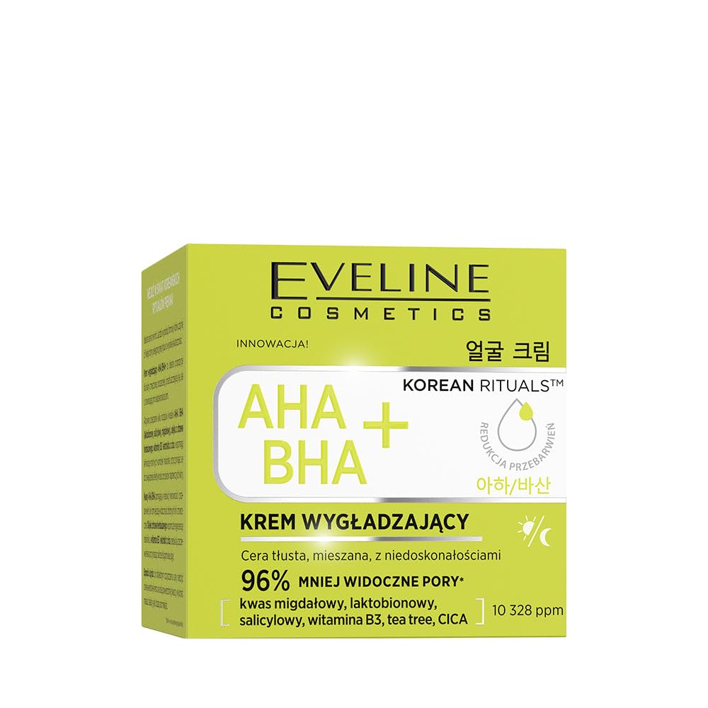Eveline Cosmetics Korean Rituals Glättende Gesichtscreme AHA/BHA+