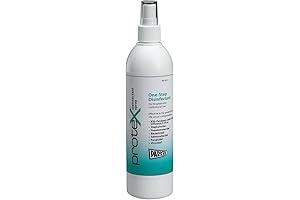 Parker W60697SM Protex Disinfectant Spray Bottle for Workouts and Fitness Equipment