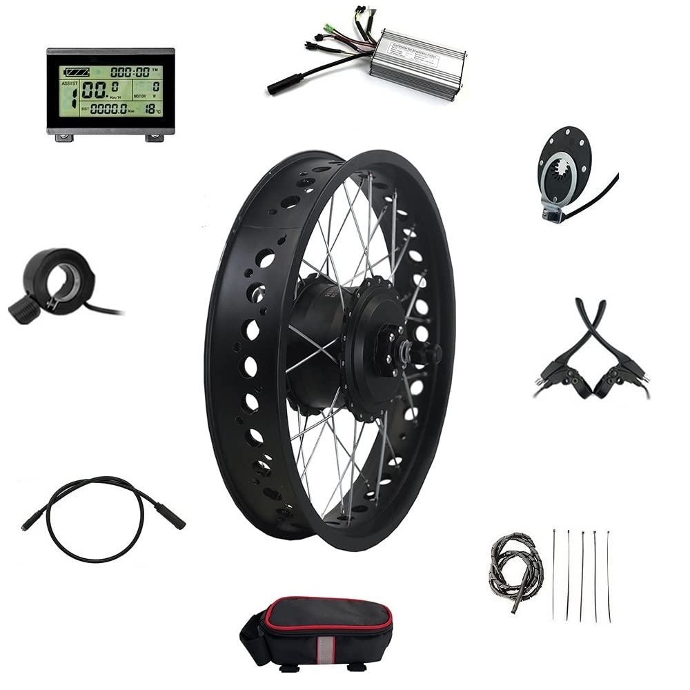 Amazon.co.jp: 電動自転車変換キット、36V / 48V 500Wモーター