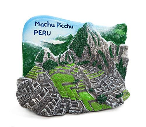 zamonji Machu Picchu, Peru 3D Imanes para Refrigerador Imán de Nevera Fridge Magnet Viaje Souvenir Turísticos Recuerdos
