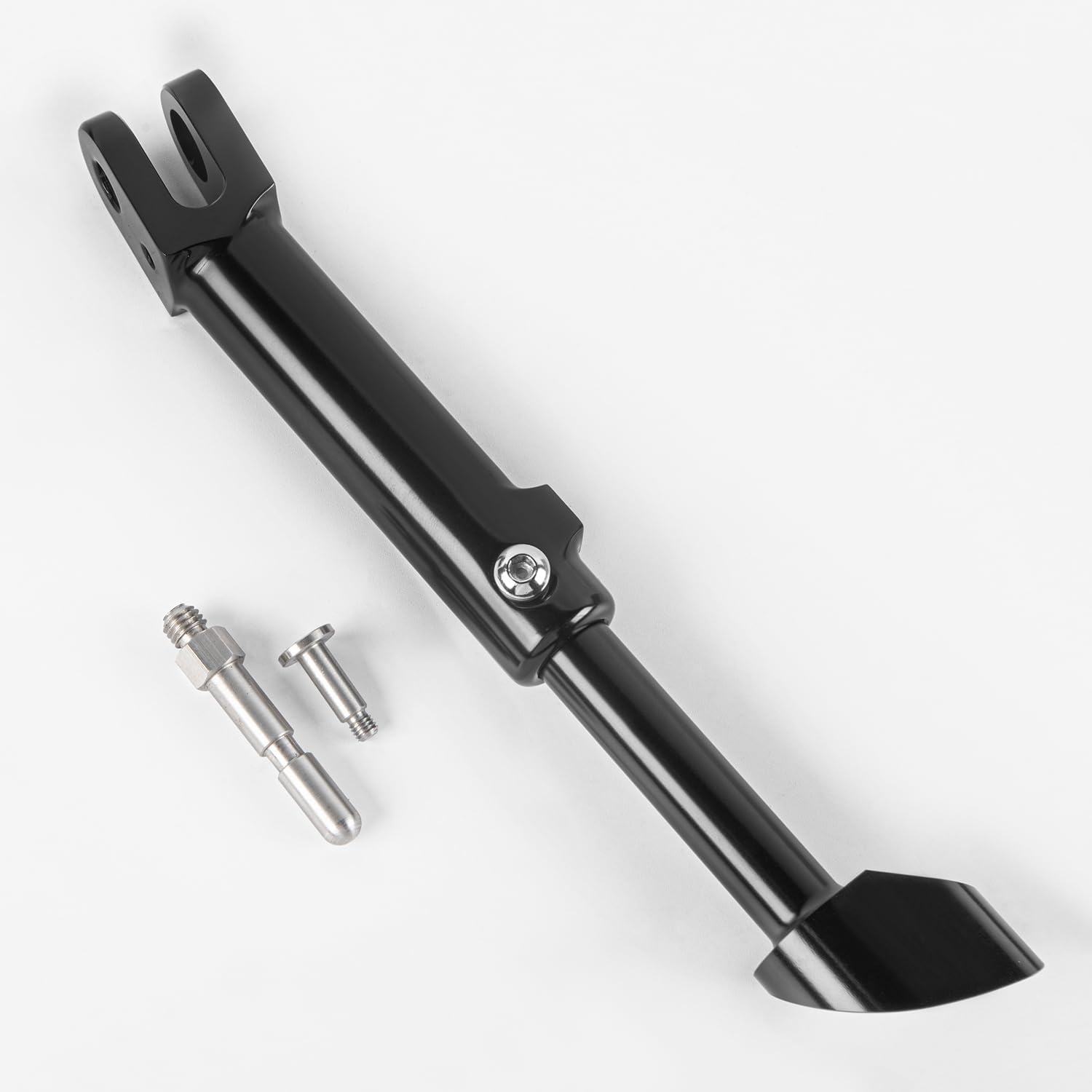 Motorcycle Side Kickstand Highthen Support Compatible with Kawasaki Z900 2018 2019 2020 2021 2022 2023 2024 Z 900 Sidefoot Stand (Black)