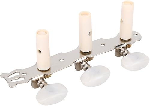 Miniatura 3 de VGEBY 6 clavijas de guitarra, cabezales de máquina 3R 3L, clavijas de afinación de cuerdas, afinadores de metal para guitarra clásica, afinadores de