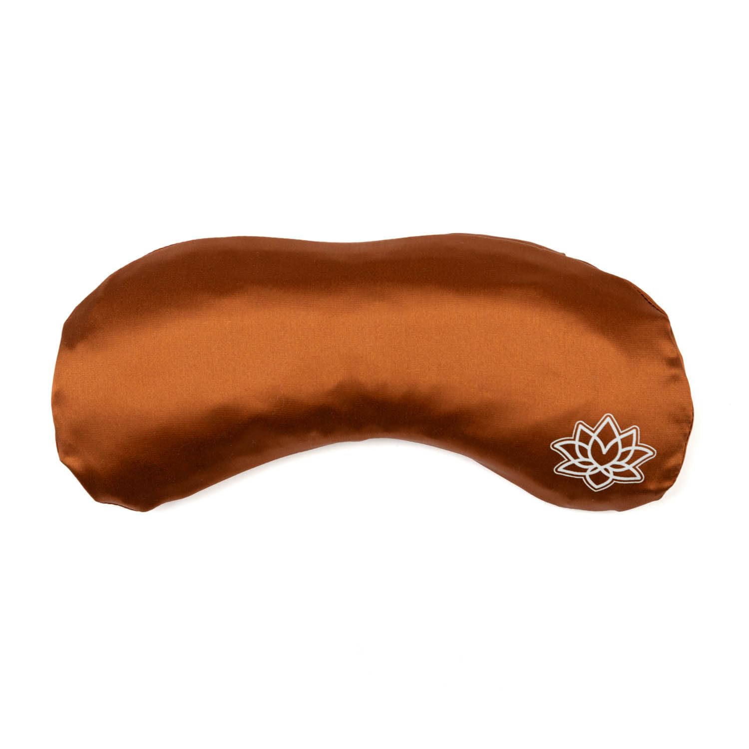 Bodhi almohada suave para los ojos con relleno de lavanda y linaza | máscara para los ojos para yoga, relajación y meditación | funda de maco satén o seda | bienestar para el hogar