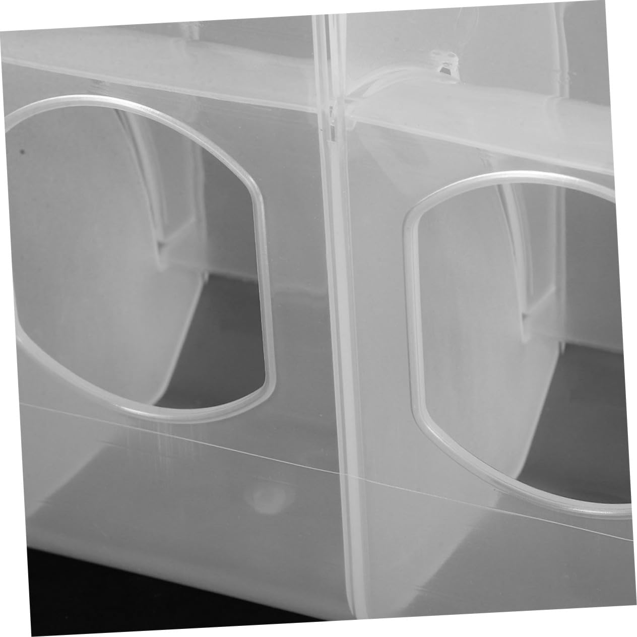 Abaodam Mangiatoia per Piccioni Plastica Metodo Antisperdimento 2 Pezzi per Gabbia Alimentazione Automatica