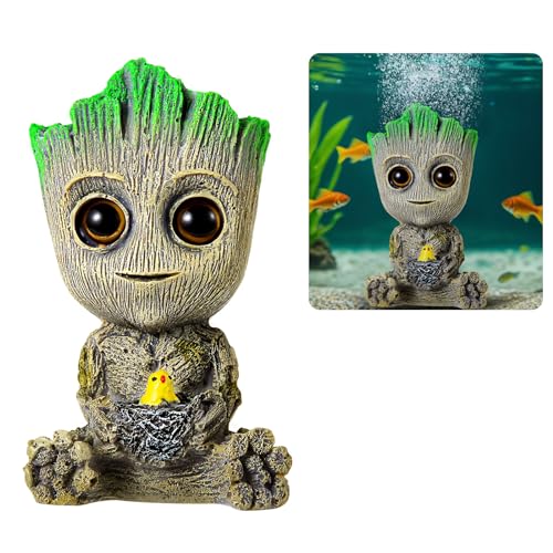 PBMLGO Aquarium Air Bubbler Ornaments Fish Tank Decorations, Aquarium Air Stone Safety Environmental Friendly Resin...