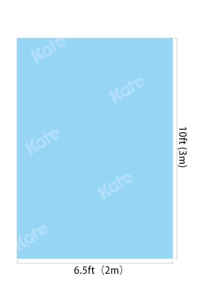 Amazon | Kate 2x3m ブルー 背景布 青 背景 写真背景 撮影用