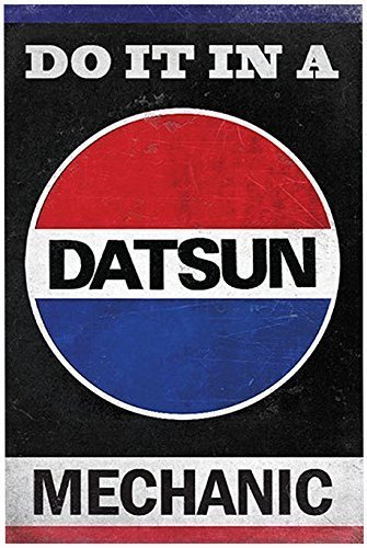 Miniatura 2 de Datsun logo and slogan, Poster or Framed Print"Do it in a Datsun"