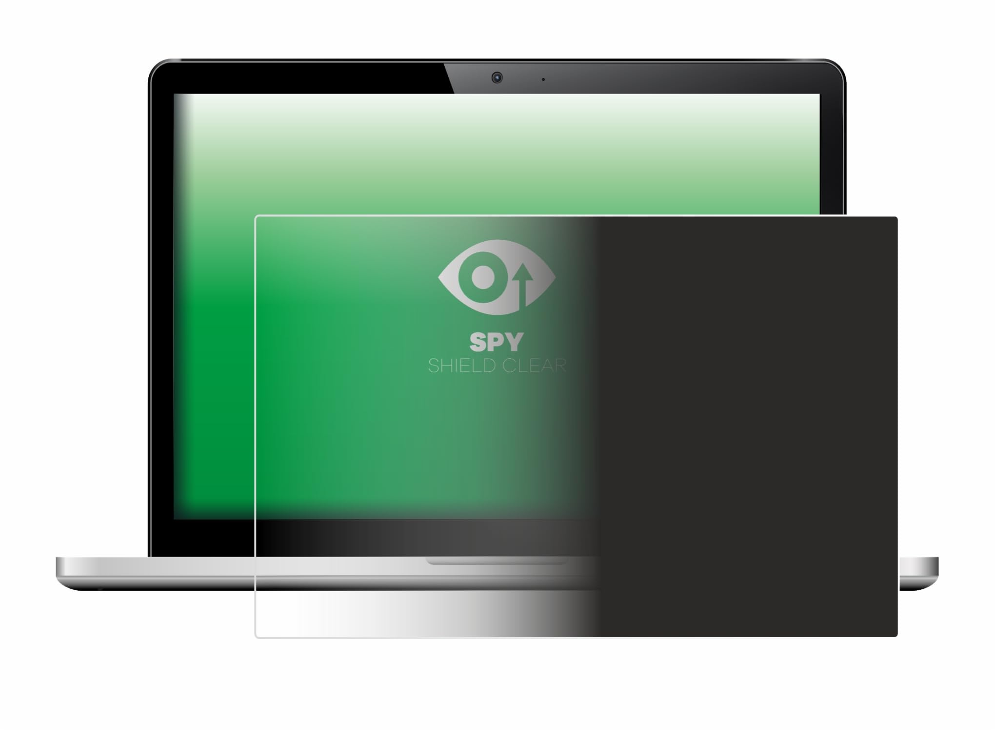 upscreen Pellicola Privacy per Displays 15.6" (39.6 cm) [345x194 mm, 16:9] | Per Notebooks, Anti-Spy Protezione Schermo Made in Germany, Anti-Spia Privacy Screen Protector Chiara