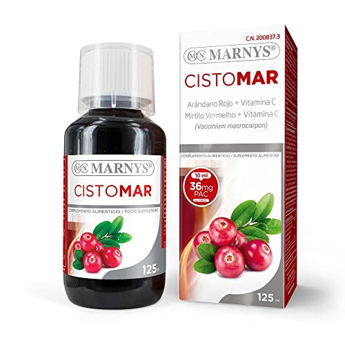En Oferta Marny'S Arándano Rojo Jarabe 125 Ml Cistomar 125Ml Marnys, Plástico