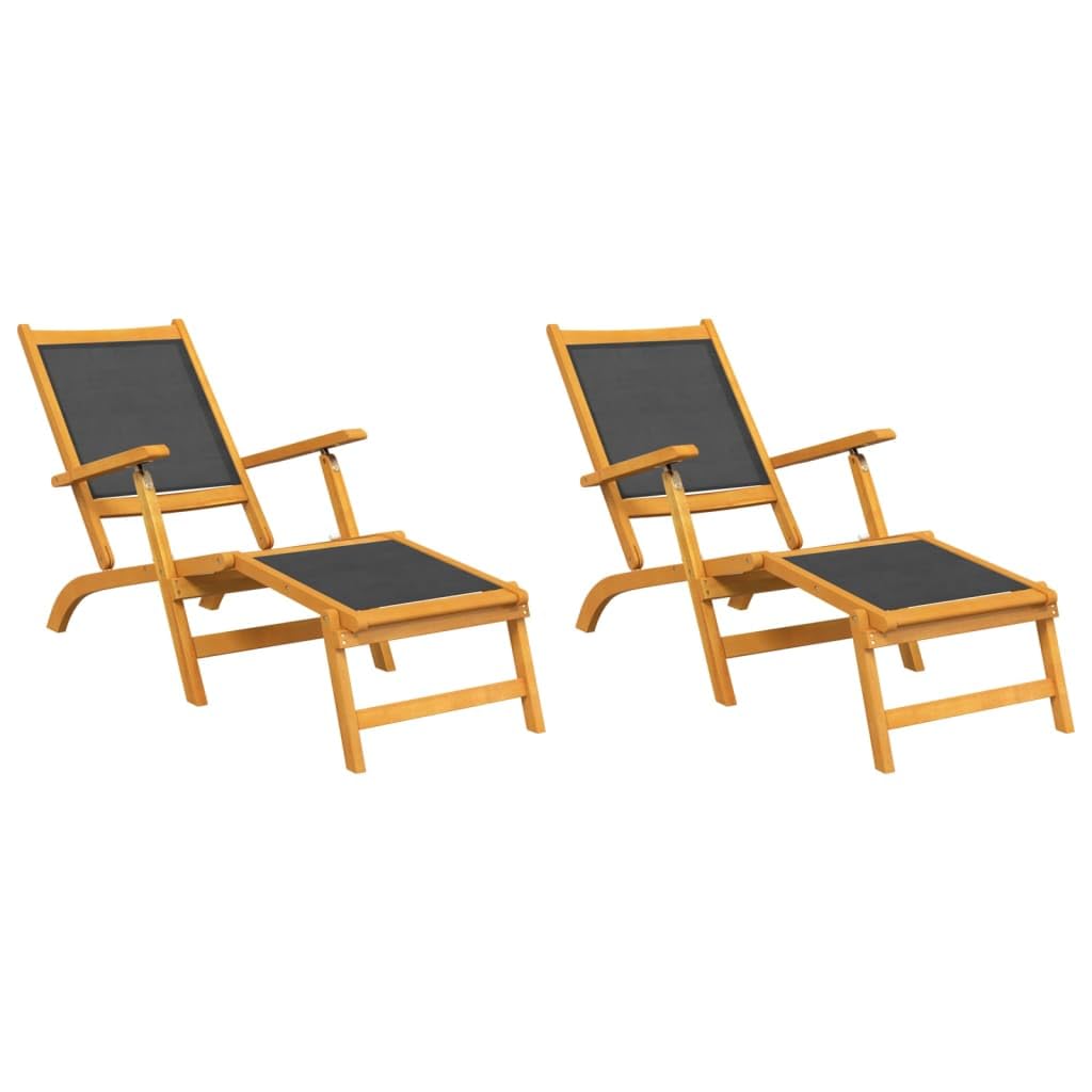 Mobilier de jardin en bois d'acacia pour vos après-midis détente sur le patio