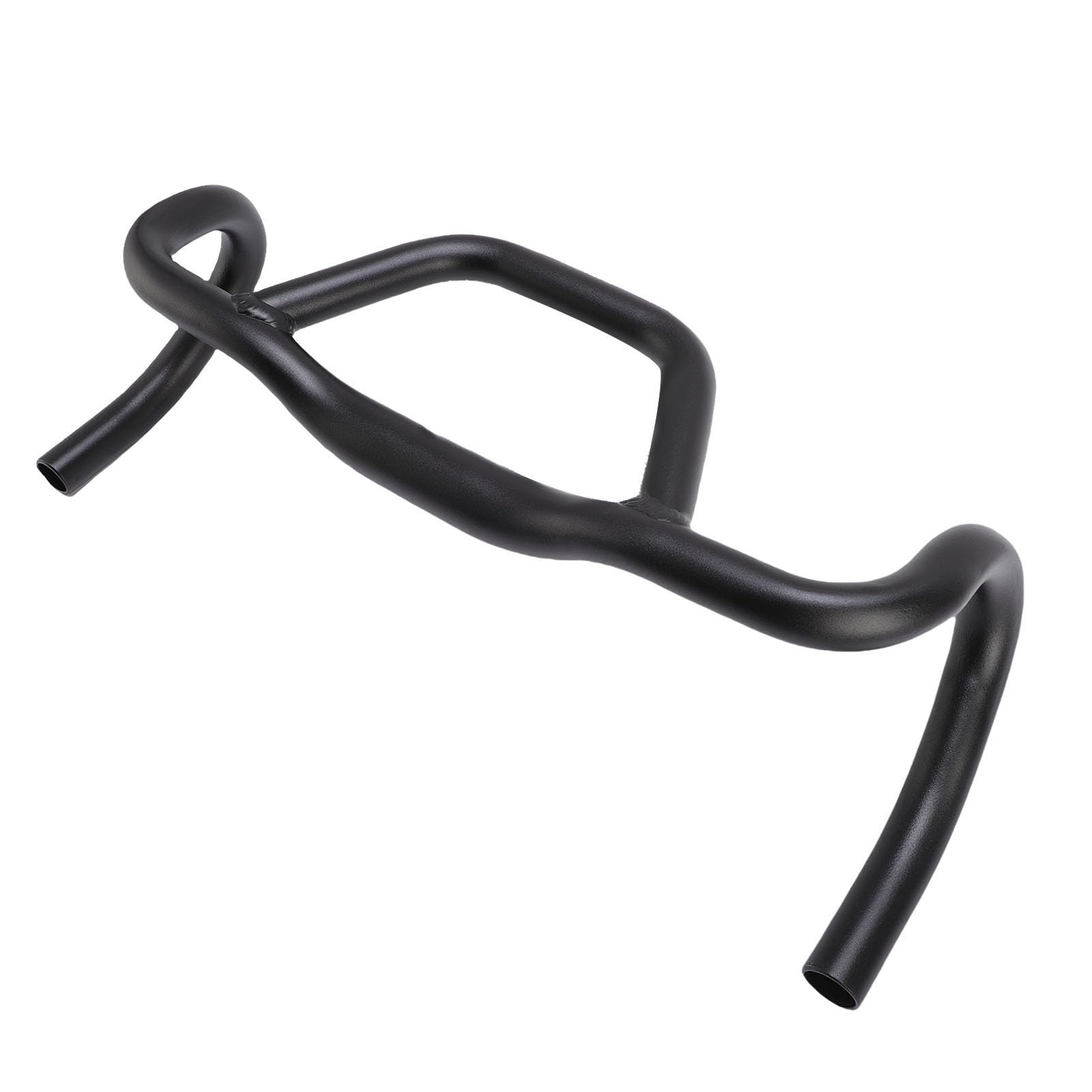 Bewinner Manubrio per Bici da Turismo Gravel, Comoda Lega di Alluminio con Design Antiscivolo, Facile Installazione per il Ciclismo a Lunga Distanza (31,8 * 440 mm)