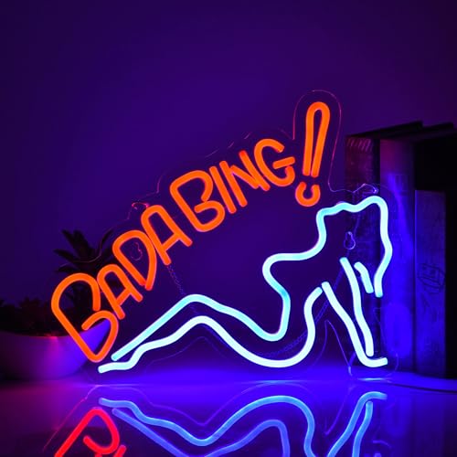 Bad Girls Neon Sign for Wall Décor Dimmable Bing LED Neon Light USB Powered Neon Art signs for Pub Store Man Cave Party