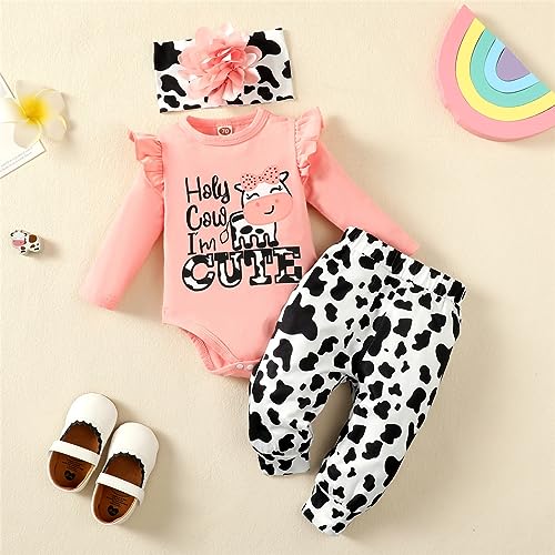 Image of Catpapa Newborn Baby Girl Romper Jumpsuit Bodysuit +Pants Shorts+Headband Outfit Set