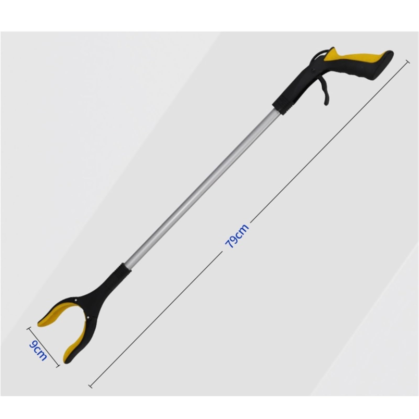Recogedor de basura ligero y flexible for personas mayores y discapacitadas. Herramienta de ayuda for alcanzar objetos.,Pinzas(Yellow)