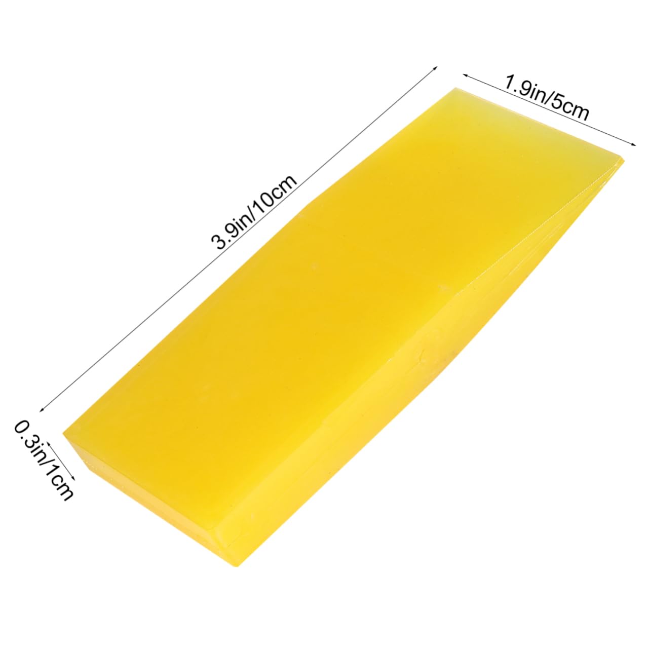 BCOATH Squeegee 2pcs Self-Adhesive Mini Squeegees Sturdy Construction Pu Material for Chalk Art Textile Crafts