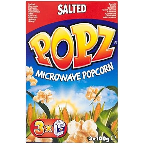 Popz Microwave Salted Popcorn 3 Packs Cover