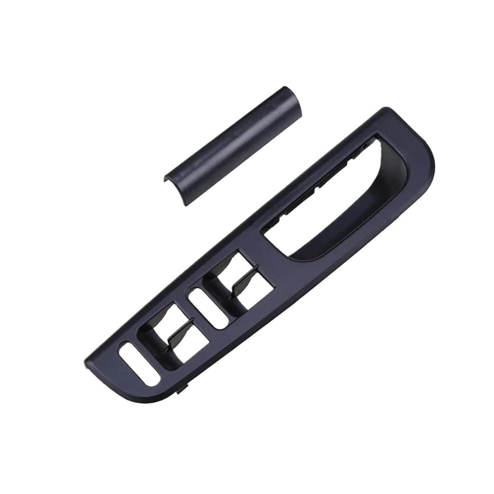 HIVZIVCCIK Interior Door Handle for Jetta for MK4 1999-2004 for Bora 2008-2012 3B1867171EA94 Interior Door Handle Lifter Switch Bracket Base Caps Interior Grab Handle(Black 2pcs)