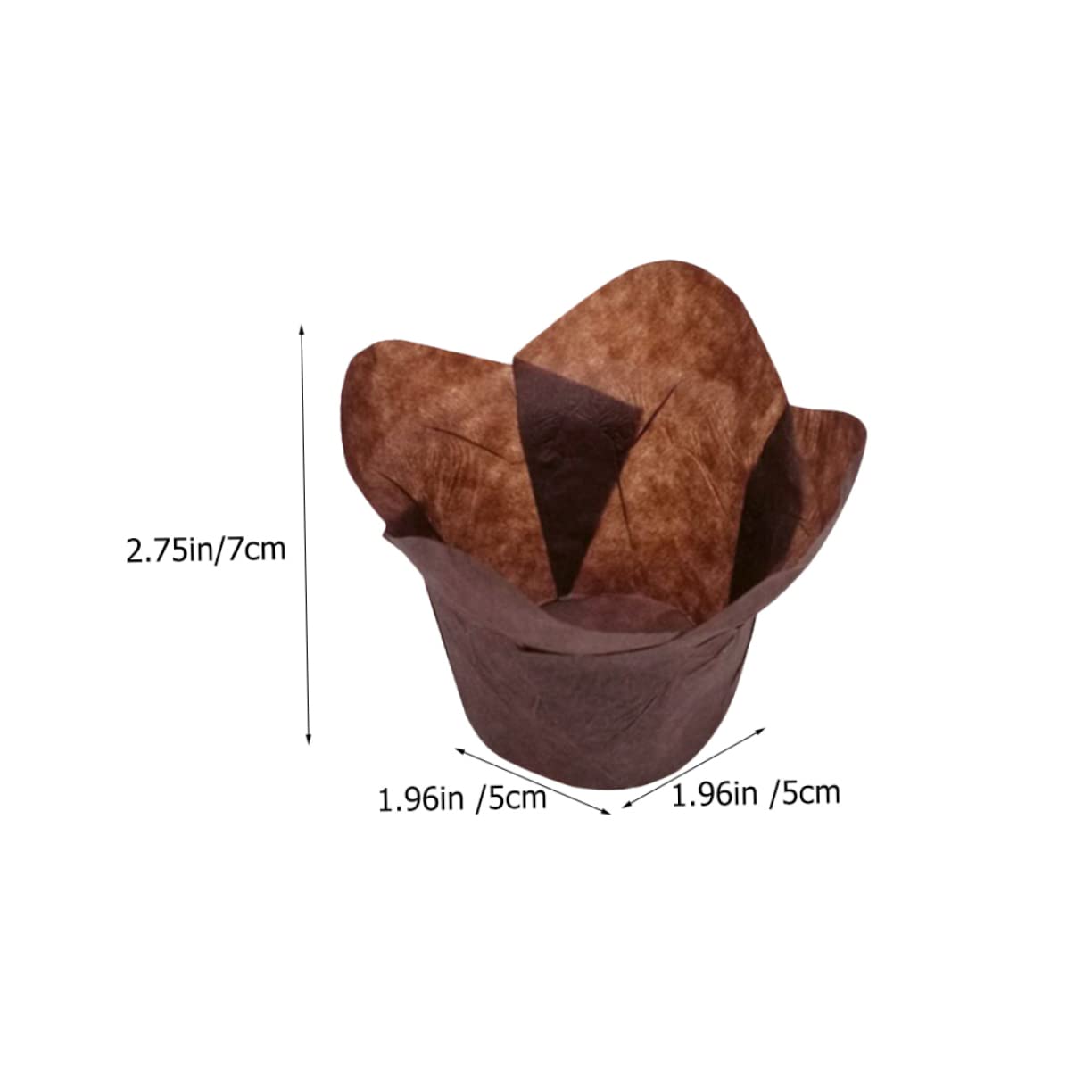 IMIKEYA 400stücke Lotus Muffin-liner Mittelgröße Ölfeste Backförmchen Aus Papier Für Baking Cups Für Familienfeiern Und Kinderbäckerei